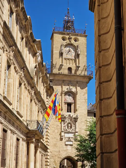 Tour de l’Horloge de l’hôtel de ville d’Aix-en-Provence